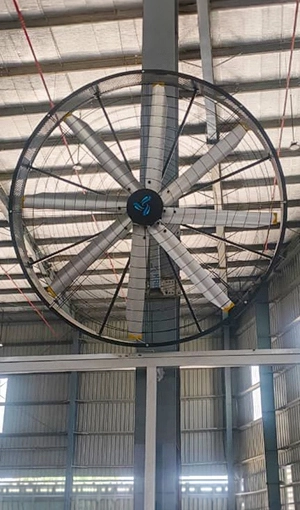 PMSM Drives Industrial Wall Fan