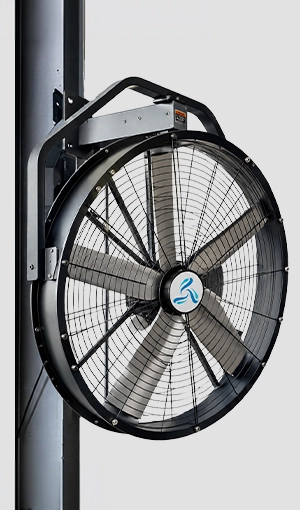 PMSM Drives Industrial Wall Fan
