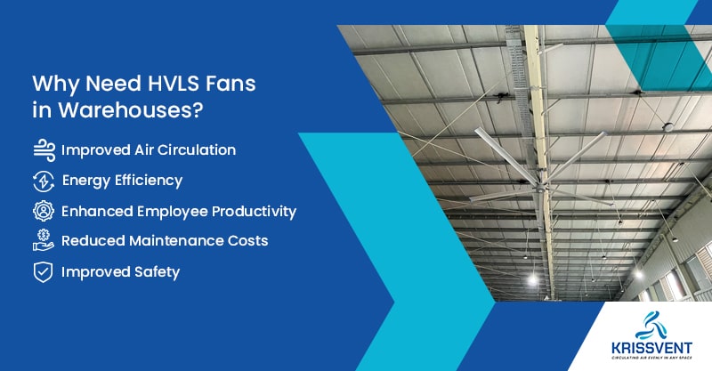 Why Need HVLS Fans in Warehouses?
