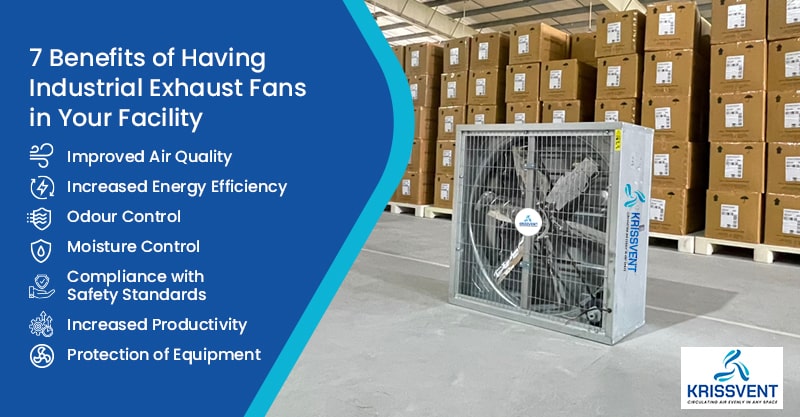 7 Benefits of Having Industrial Exhaust Fans in Your Facility