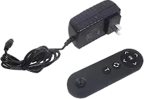 1 x Remote Control 1 x Power Adapter