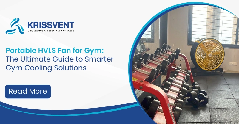 Portable HVLS Fan for Gym