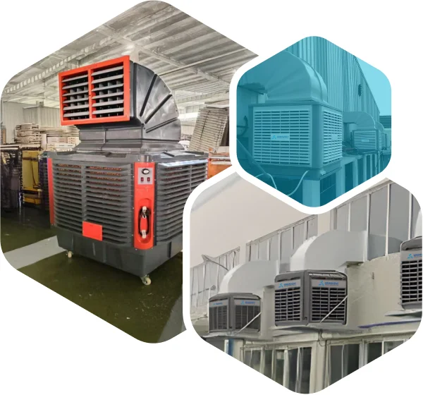 Heavy Duty Industrial Air Cooler by Krissvent