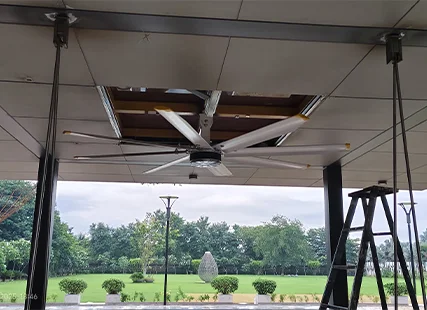 KRISSVENT HVLS at Bunglow