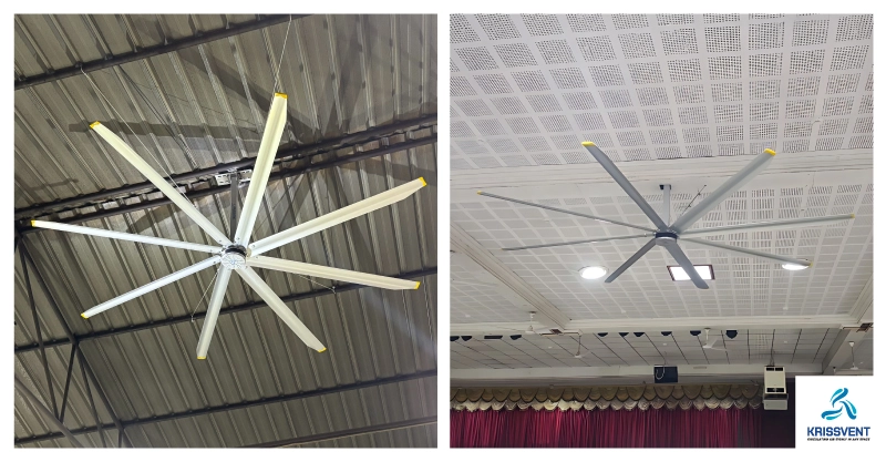 KRISSVENT 3.6 E HVLS FAN