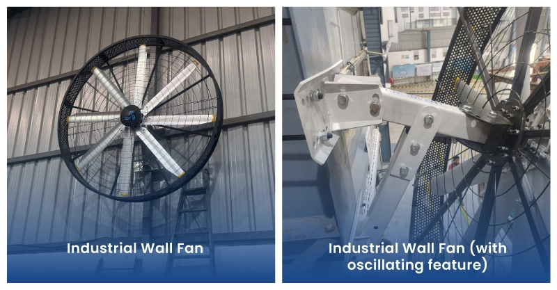 Industrial Wall Fans: Fixed Airflow for Fixed Workstations