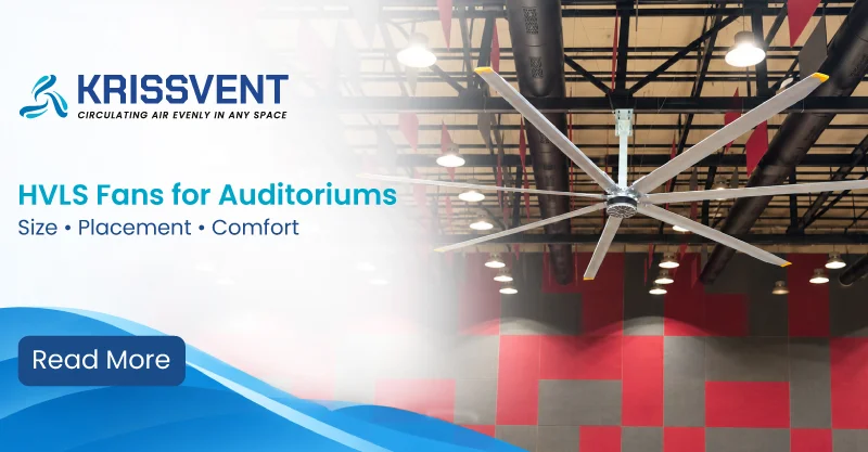HVLS Fans for Auditoriums