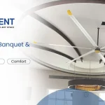 HVLS Fans for Banquet & Wedding Halls