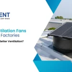 Solar Roof Ventilation Fans for Metal-Roof Factories